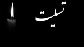 پیام تسلیت خدمت همکار محترم 