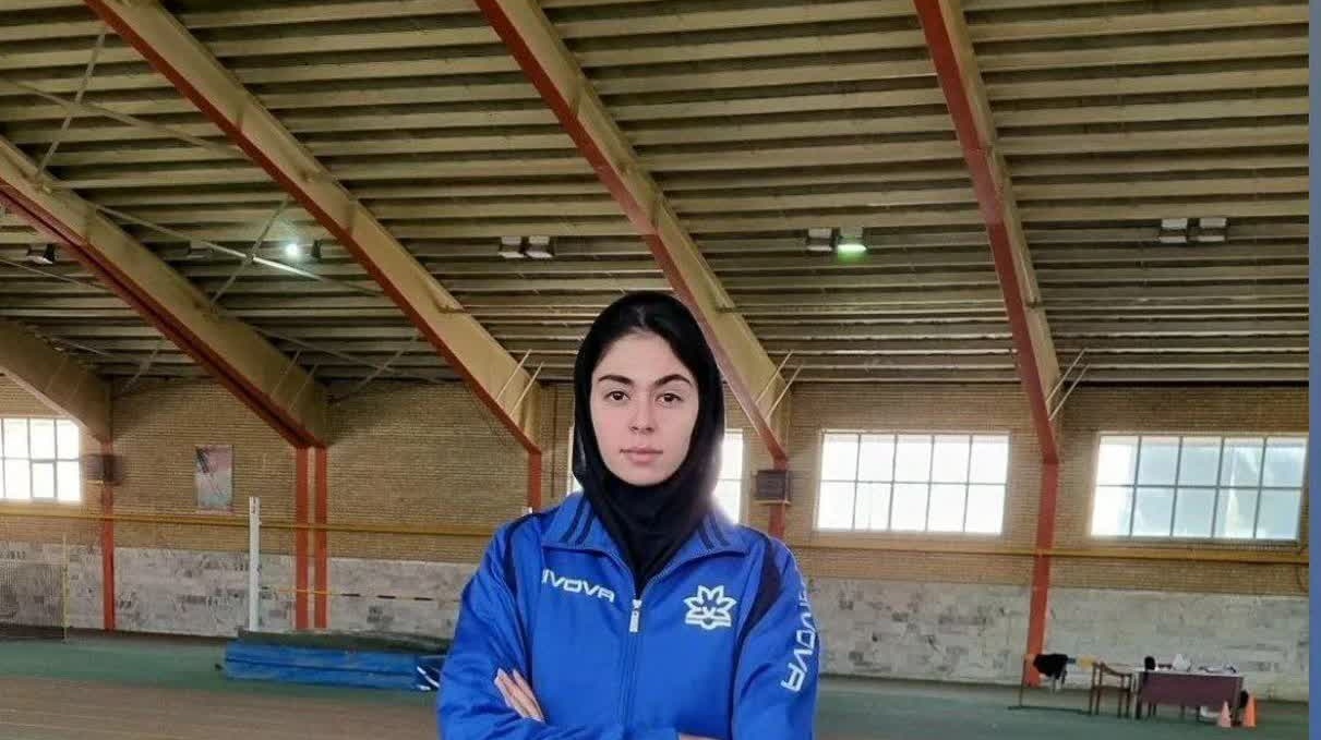 افتخارآفرینی دانشجوی دخترعلوم ورزشی دانشگاه ارومیه در مسابقات قهرمانی دوومیدانی منطقه3کشور
