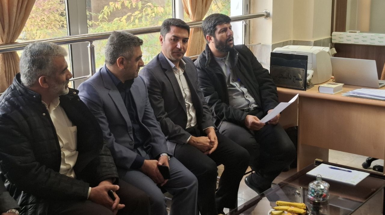 آئین بازگشایی دفتر جدید بسیج دانشجویی در دانشکده علوم ورزشی